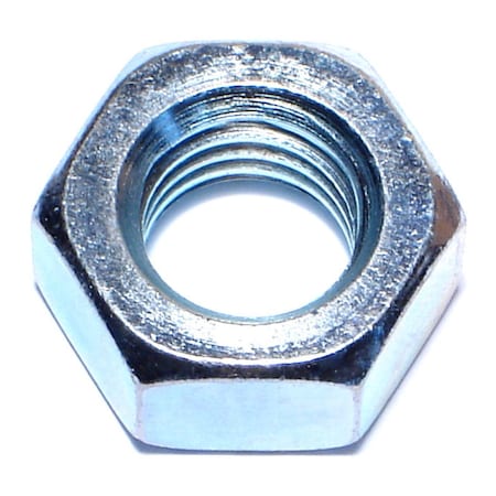 Midwest Fastener Hex Nut, M14-2, Steel, Class 8, Zinc Plated, 10 PK 73651